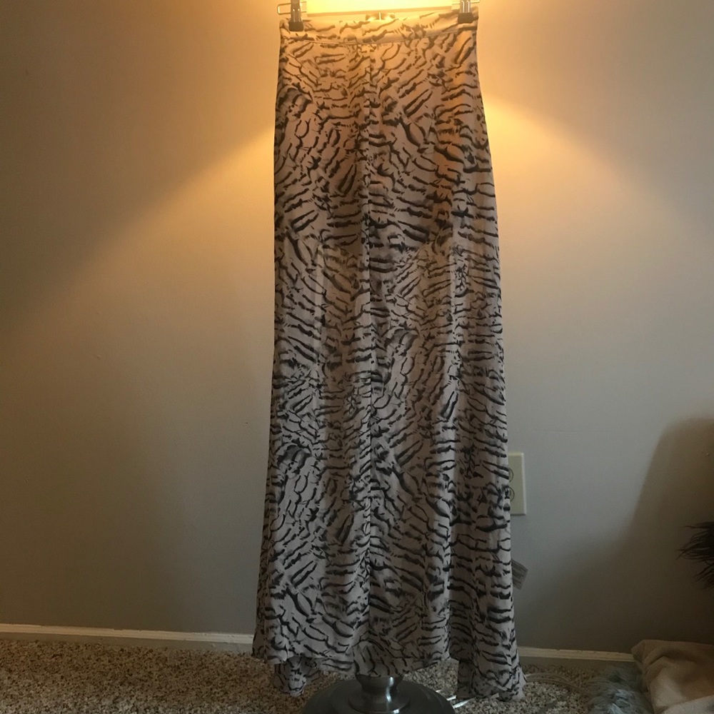 Lovers + Friends Zebra Stripe Skirt
